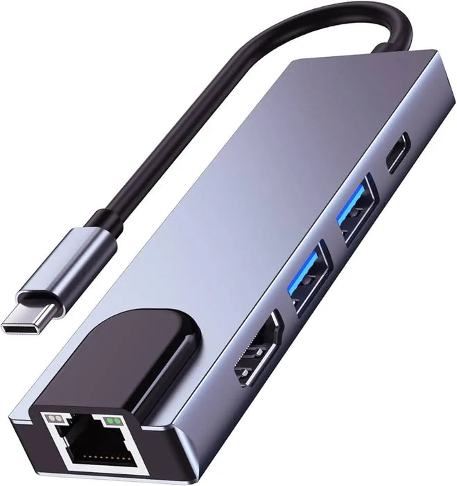 Type C to HDMI 5-in-1 Adapter