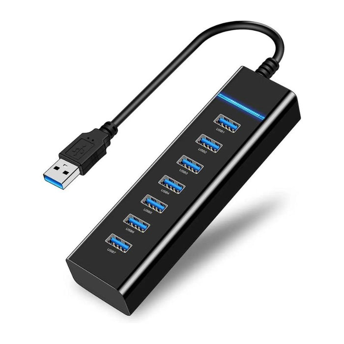 USB 3.0 Hub – 7 Port High-Speed Splitter