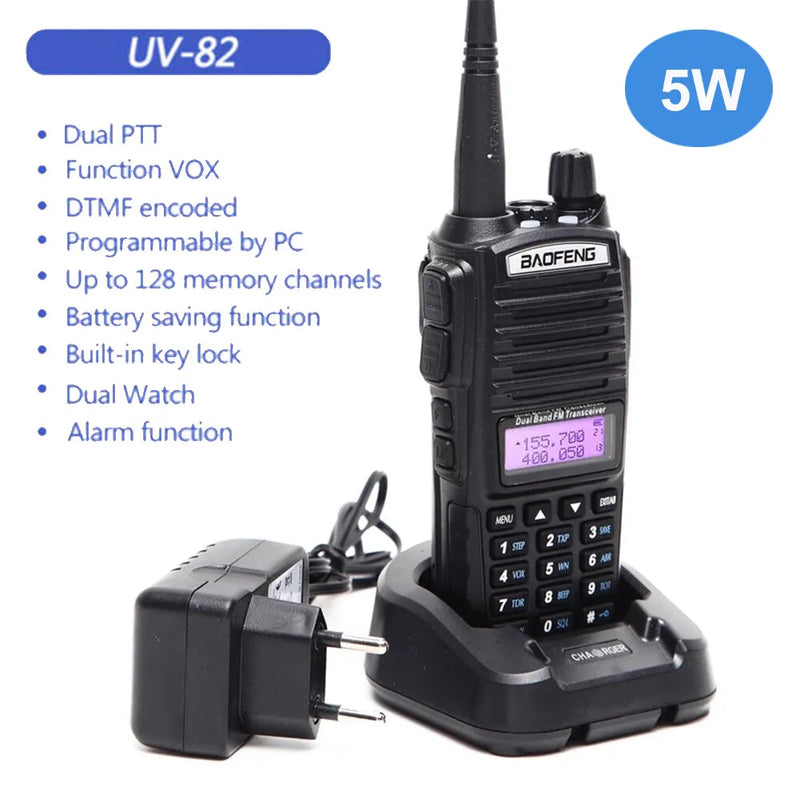 BAOFENG  UV-82 Dual Band Handheld Radio Call