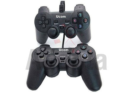 UCOM Double USB Game Controller Twin Pad – PC Compatible