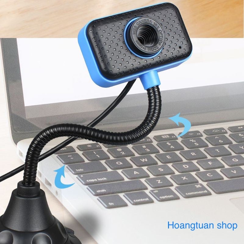 Flexible Digital USB 2.0 Web cam 480P With built in Microphone