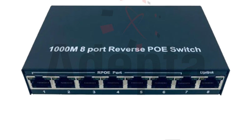 1000Mbps 8-Port Gigabit Reverse PoE Switch – Ethernet Network Switch