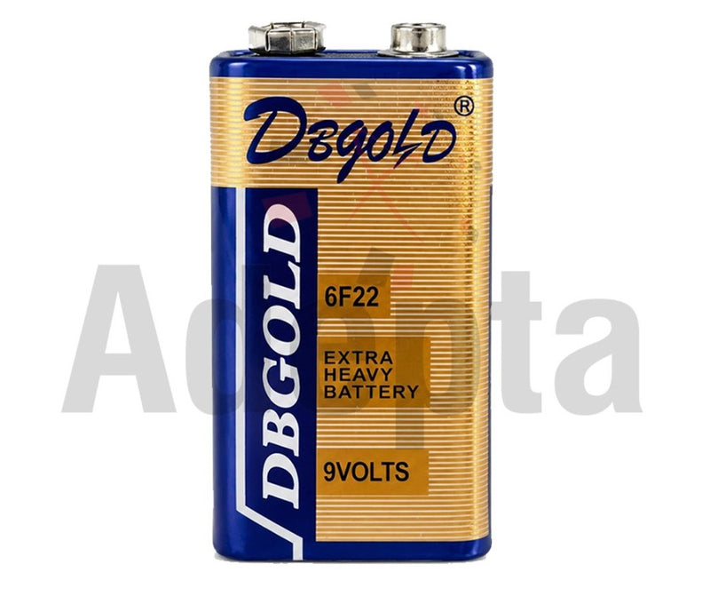 DBGOLD 9V Rechargeable Battery – High-Capacity Rechargeable Power Cell