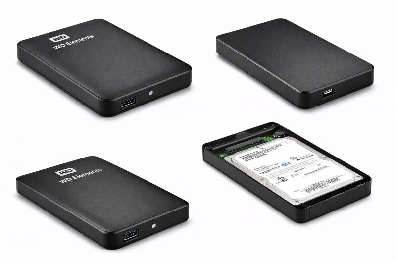 WD Elements USB 3.0 Hard Disk Casing – 2.5″ External Enclosure