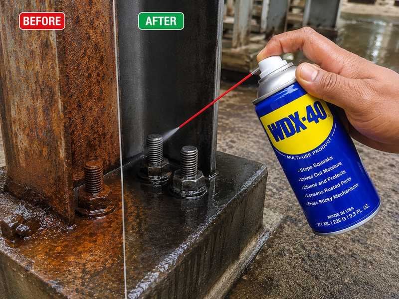 Adepta WDX-40 Multi-Use Product Spray – Lubricant, Cleaner & Rust Remover