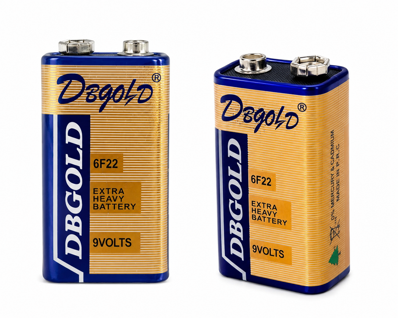 DBGOLD 9V Rechargeable Battery – High-Capacity Rechargeable Power Cell