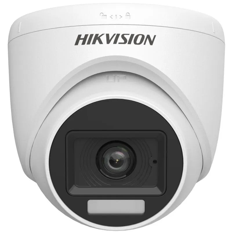 Hikvision DS-2CE76D0T-LPFS (2.8 mm) – 2MP Smart Hybrid Light Dome CCTV Camera