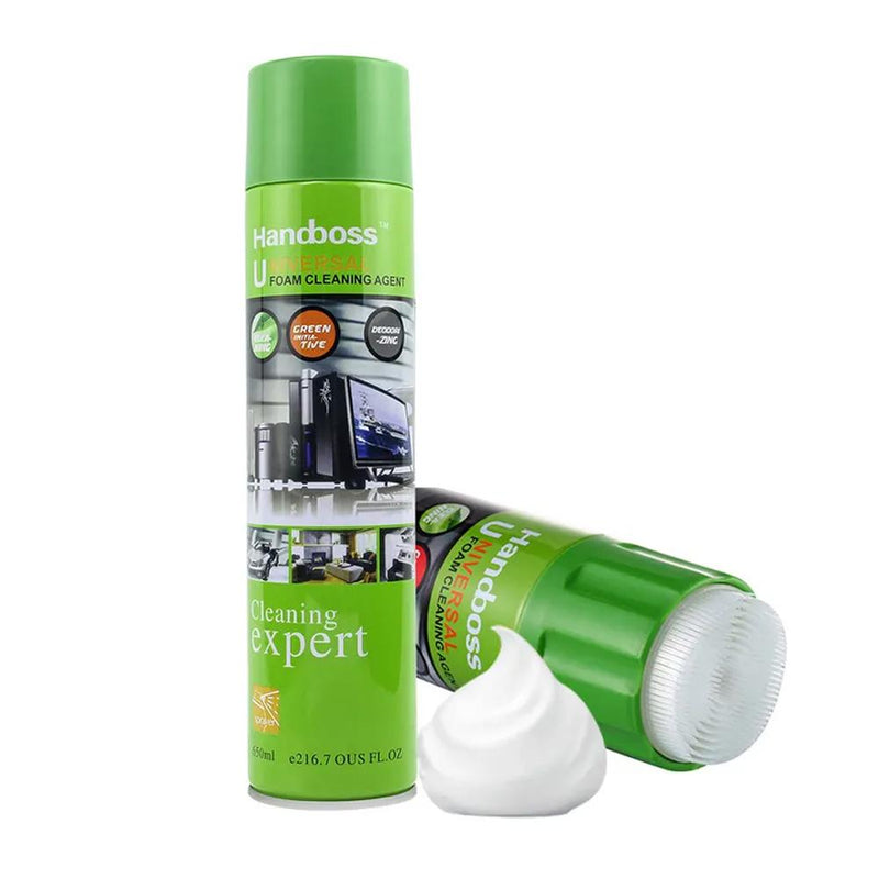 Handboss Universal Foam Cleaning Agent with Brush Lid