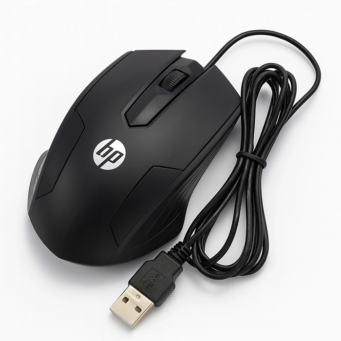 HP Optical Wired Mouse – USB Computer Mouse