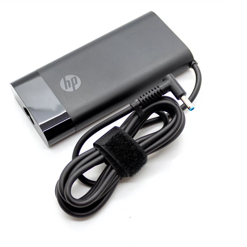 HP Blue Pin 19.5V 4.62A Laptop Adapter – 90W Smart Pin Charger (Oval Case)