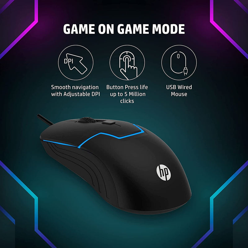 HP M100 Gaming Wired Mouse