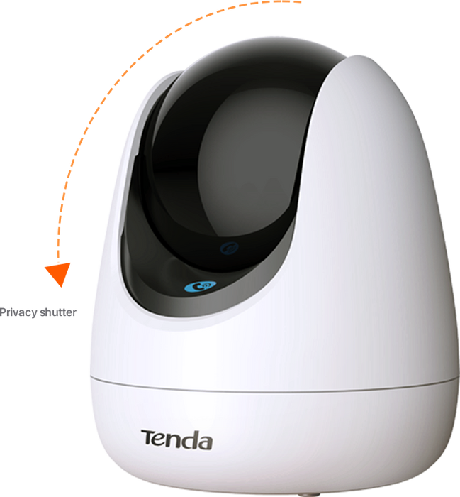 Tenda CP7 5MP ultra HD Security Pan/Tilt CCTV Camera