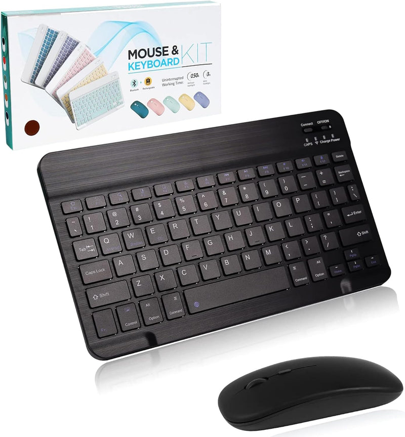 Wireless Bluetooth Rechargeable Mouse and Keyboard Kit - Backlit