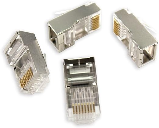 RJ45 CAT 6 (Metallic) Connector {per piece}