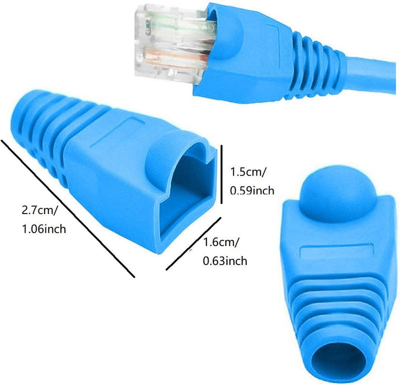 Blue RJ45 Boots {per piece}