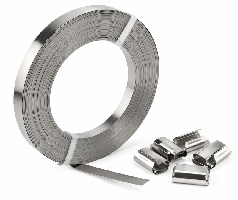 50M Steel Strapping Roll – Heavy-Duty Packing & Bundling Strap