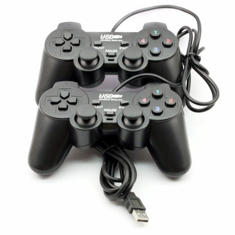 UCOM Double USB Game Controller Twin Pad – PC Compatible