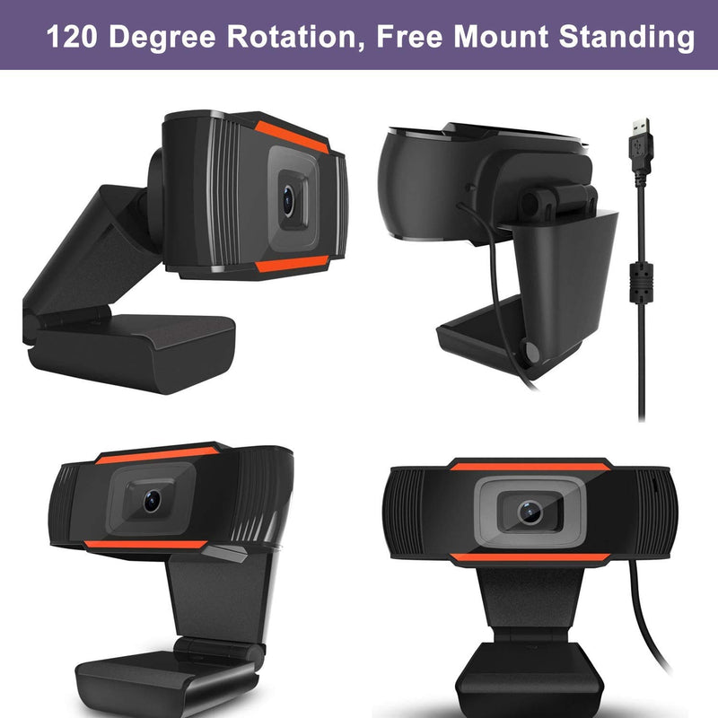USB 2.0 720P Resolution high-definition (HD) webcam (In-built microphone)