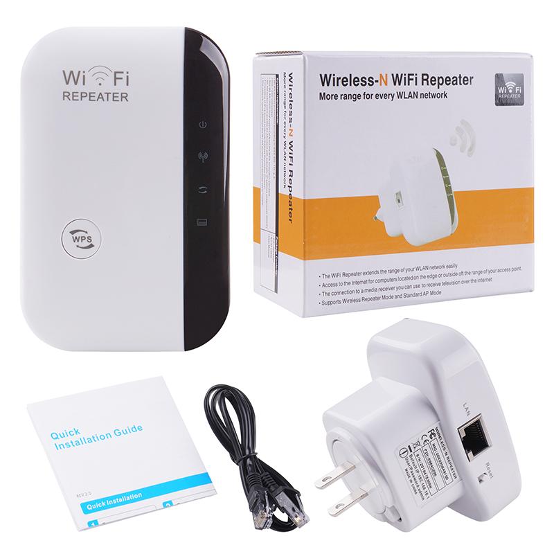 300M Wireless-N Wi-Fi Repeater 2.4GHz – Signal Booster Extender